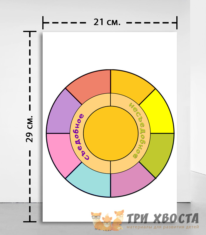 Дисковые игры на липучках — сенсорное развитие — превью страницы 3