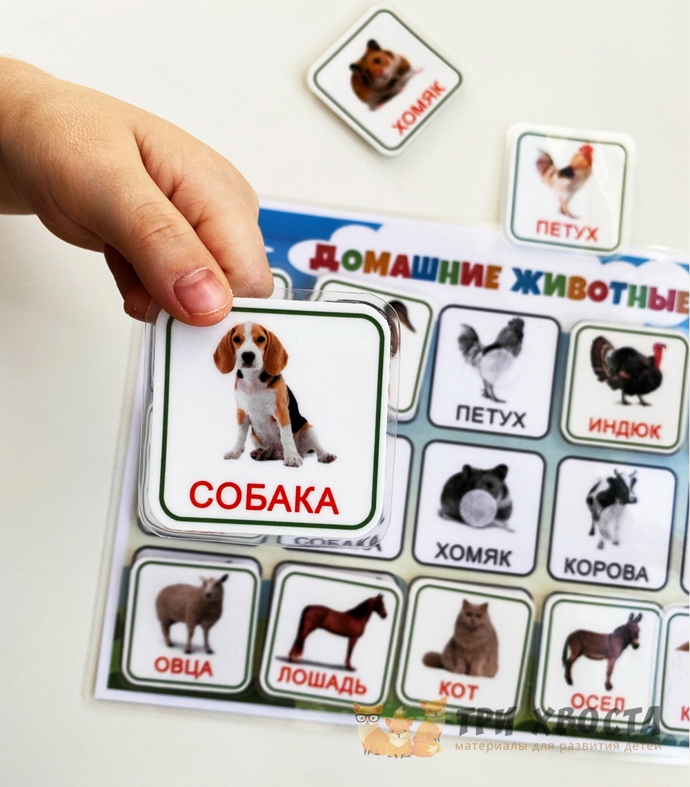 Игра на липучках «Домашние животные» — превью страницы 3