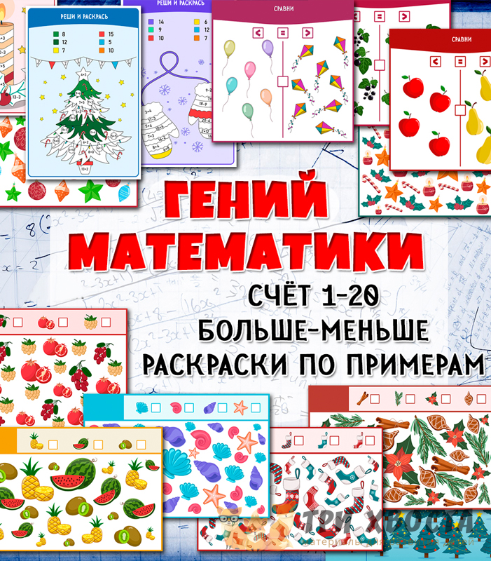 Тренажёр «Гений математики» — практические задания — превью страницы 2