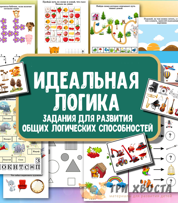 Сборник «Идеальная логика» — логические задачи для детей — превью страницы 2