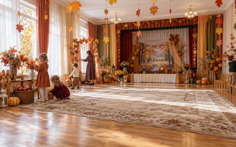 Осенний праздник в детском саду: 7 шагов к утреннику