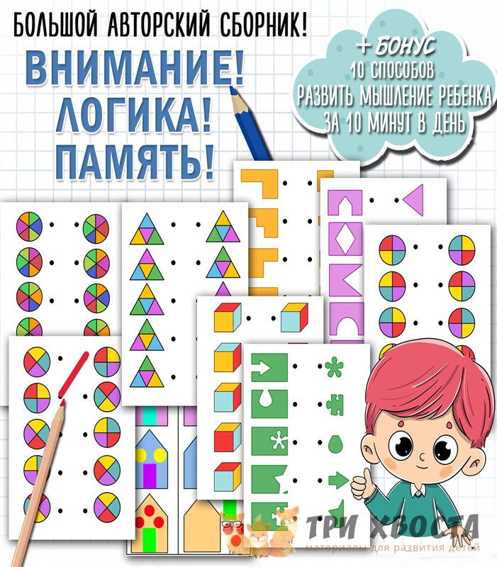 Внимание. Память. Логика